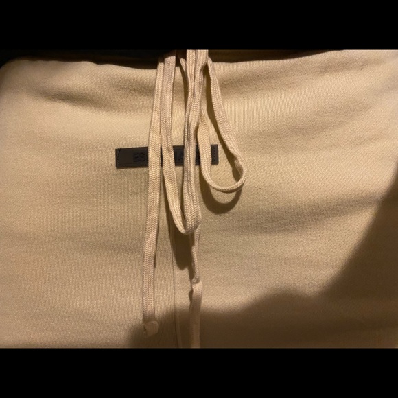 Fear Of God Essentials Joggers Exclusive Yellow Cream Large - Picture 3 of 14